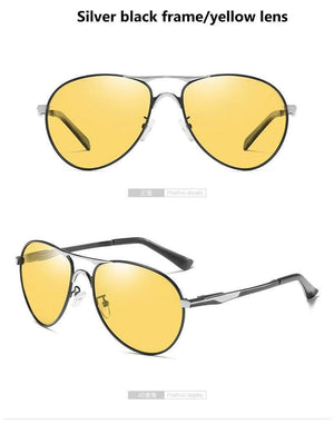 Planet Gates Aviation Photochromic Sunglasses Polarized Men Day Night Vision Driving Sun Glasses Male gafas de sol