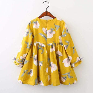 Girls Dress Autumn Winter Brand Girl Clothes Plaid Fur Ball Bow New Design Baby Girls Dress Girls Casual Dresses Kids - Planet Gates