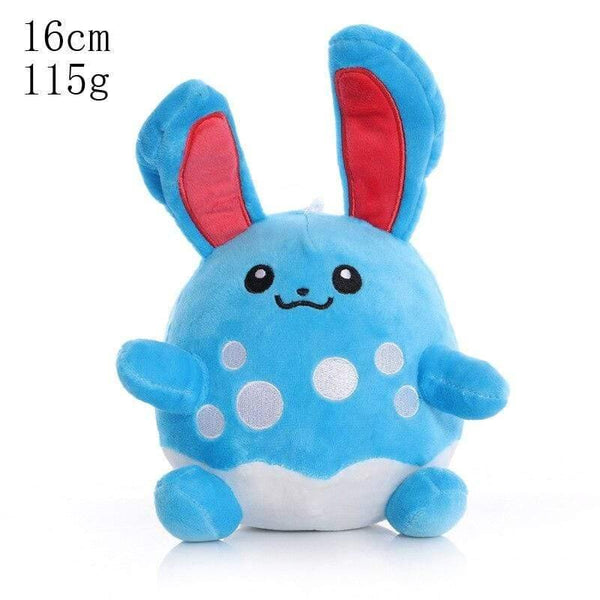 Politoed Azumarill Ampharos Teddiursa Farfetch'd Togetic Plush Evolution Doll Cute Claw Machine Toys For Children Gift