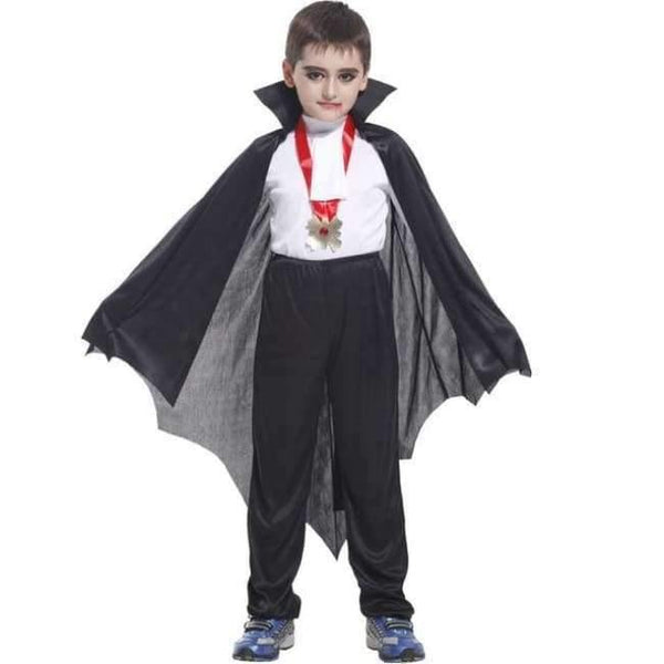 Planet Gates B 0036 / L Carnival Party Halloween Kids Children Count Dracula Gothic Vampire Costume Fantasia Prince Vampire Cosplay for Boy Boys