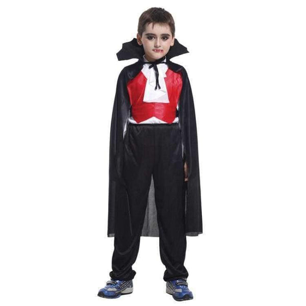 Planet Gates B 0036 / L Carnival Party Halloween Kids Children Count Dracula Gothic Vampire Costume Fantasia Prince Vampire Cosplay for Boy Boys
