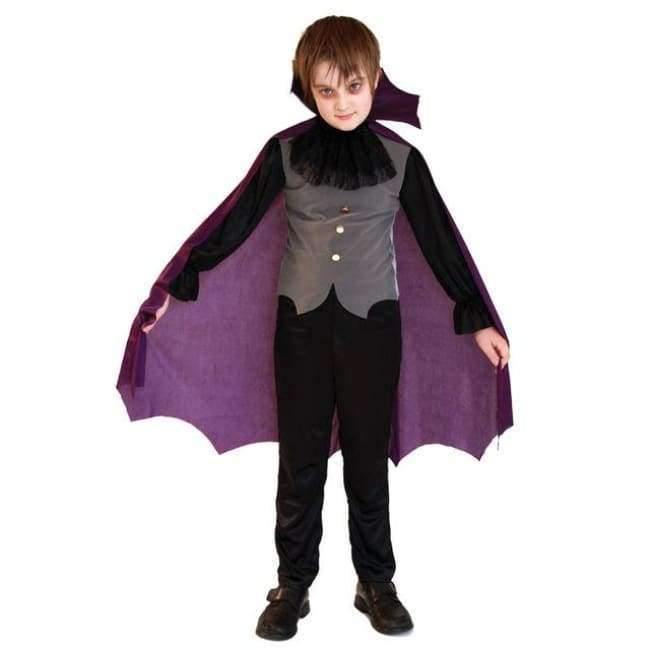 Planet Gates B 0036 / L Carnival Party Halloween Kids Children Count Dracula Gothic Vampire Costume Fantasia Prince Vampire Cosplay for Boy Boys