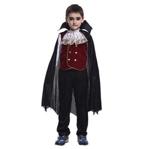 Planet Gates B 0038 / L Carnival Party Halloween Kids Children Count Dracula Gothic Vampire Costume Fantasia Prince Vampire Cosplay for Boy Boys