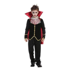 Planet Gates B 0153 / L Carnival Party Halloween Kids Children Count Dracula Gothic Vampire Costume Fantasia Prince Vampire Cosplay for Boy Boys