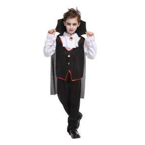 Planet Gates B 0161 / L Carnival Party Halloween Kids Children Count Dracula Gothic Vampire Costume Fantasia Prince Vampire Cosplay for Boy Boys