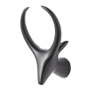 Modern European Style Creative Resin Animal Art Handmade Cloth Hook Keys Holder Door Knob Pull Clothes Hook