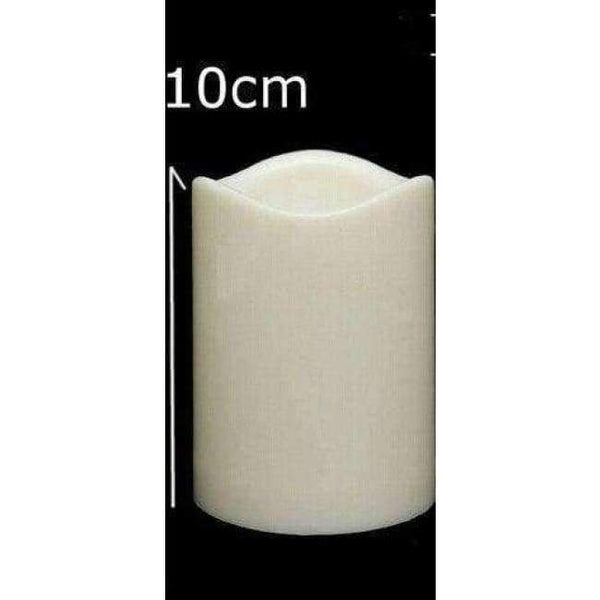 Planet Gates B 1 pcs Cylindrical Flickering LED Candle Light Flameless forGarden Yard / Christmas Lamp Decoration