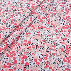 Planet Gates B 1 Piece / 100x145cm Lovely Berries Series Printed Plain Cotton Fabric,DIY Quilting&Sewing Poplin Material For Baby&Children Dress,Shirt,Skirt,PCC098