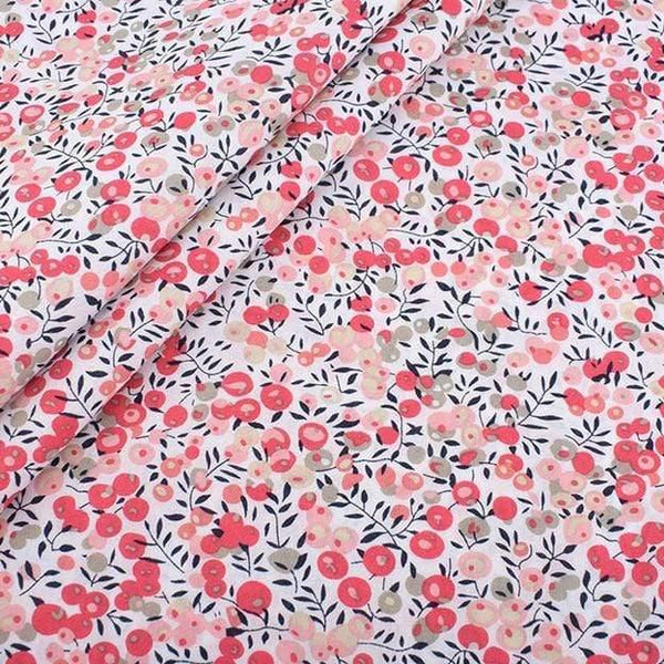 Planet Gates B 1 Piece / 100x145cm Lovely Berries Series Printed Plain Cotton Fabric,DIY Quilting&Sewing Poplin Material For Baby&Children Dress,Shirt,Skirt,PCC098