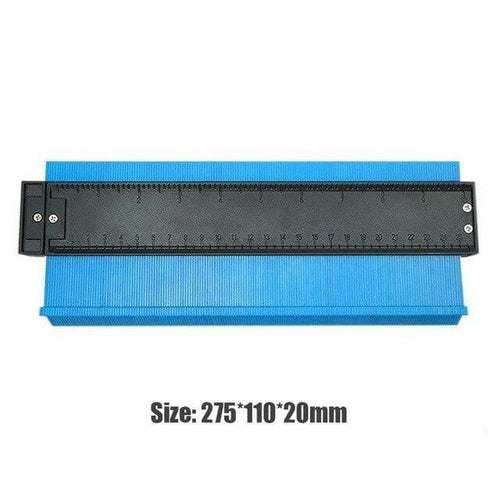 5/6/10in Plastic Contour Gauge Irregular Shaper Profile Ruler Gauge Duplicator Template Curvature Scale Tiling Laminate Tool