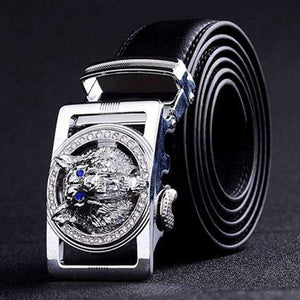 Planet Gates B / 110cm Designer belts men high quality belt gold Wolf Head buckle Girdle 130cm casual waist strap cowboys jeans