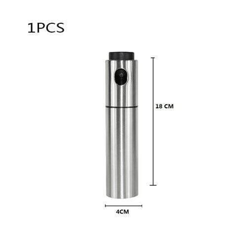 Stainless Steel Olive Oil Spray Bottle Oil Vinegar Spray Bottles Water Pump Gravy Boats Grill BBQ Sprayer BBQ Kitchen Tools