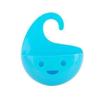 Planet Gates B 2pcs Smile Face Hanging Storage Basket stackable storage rack Shower Bath Organizer  bathroom kitchen  accessories