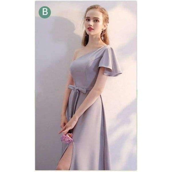 Planet Gates B / 4 / China Popular Formal Dress Boat Neck Sleeveless Elegant Bridesmaids Dresses Lady Fashion Designer LX719