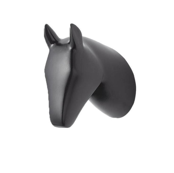 Modern European Style Creative Resin Animal Art Handmade Cloth Hook Keys Holder Door Knob Pull Clothes Hook