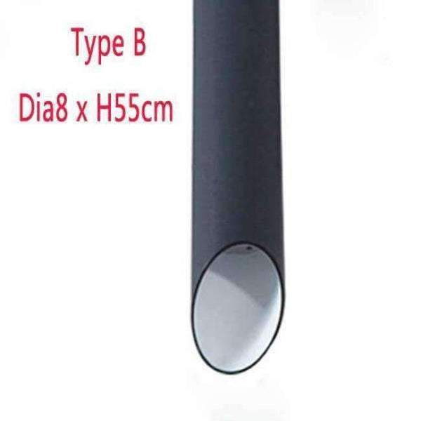 Planet Gates B 8x55cm GU10 / White Contemporary Black/White Cylinder Aluminum modern LED Ceiling Lights lustre Exhibition Office Dome Light Commercial Light