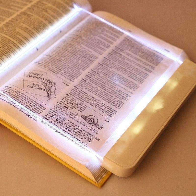 Planet Gates B       battery type Creative USB Charging night light flat led lamp eye protection for learning Touch reading light Adjustable Flexible Book lamp