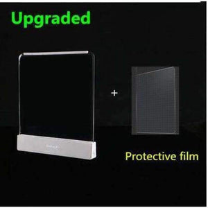 Planet Gates B       battery type Creative USB Charging night light flat led lamp eye protection for learning Touch reading light Adjustable Flexible Book lamp