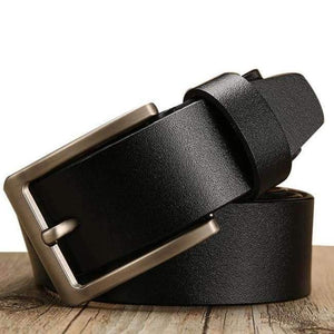 Planet Gates B BLACK / 105cm [DWTS]Men's belt leather belt men male genuine leather strap luxury pin buckle casual men's belt Cummerbunds ceinture homme