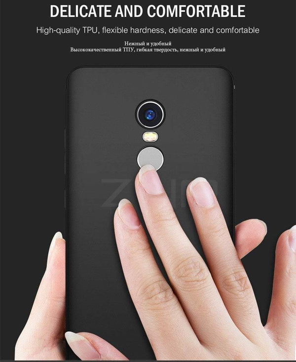 Planet Gates B / Black ZNP Matte Silicone Soft Phone Case For Xiaomi Redmi 4X Note 4 Global Version Ultra Thin TPU Full Cover For Redmi Note 4 4X Case