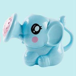 Planet Gates B blue Baby Bath Toys Lovely Plastic Elephant Shape Water Spray for Baby Shower Swimming Toys Kids Gift Storage Mesh Bag Baby Kids Toy