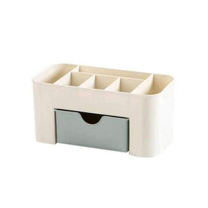 Planet Gates B Blue Office Organizer Box Makeup Cosmetic Holder Make Up Tools Storage Boxes Brush Stationery Case Jewelry Display Rack Organization