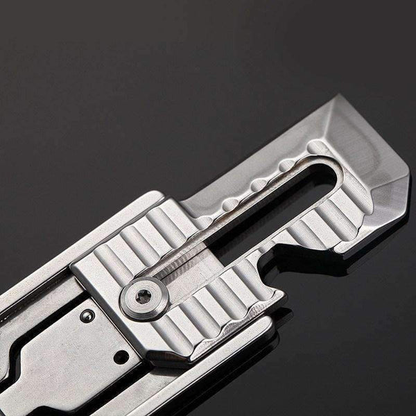 Planet Gates B Camping equipment EDC Stainless Steel Mini Knife Tool Paper Cutter Mini Bottle Box Opener Keychain