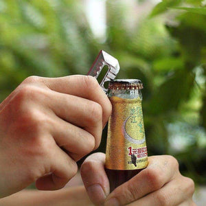 Planet Gates B Camping equipment EDC Stainless Steel Mini Knife Tool Paper Cutter Mini Bottle Box Opener Keychain