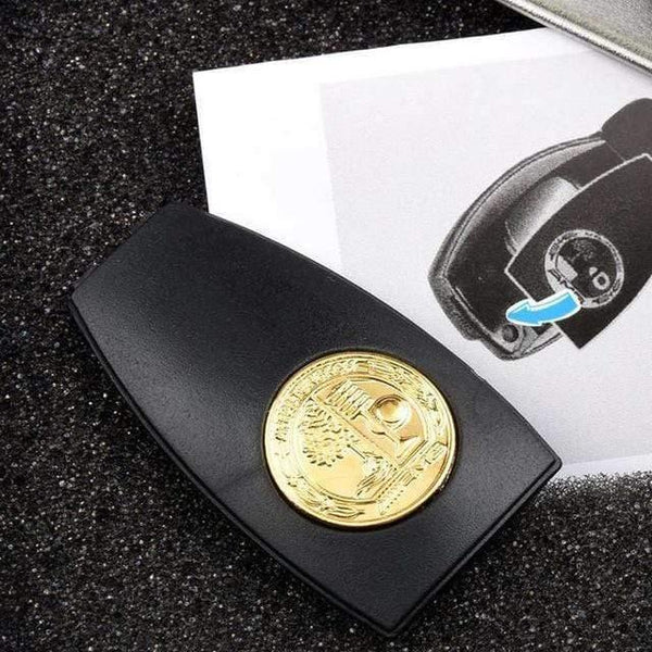 Planet Gates B Car Key Metal Badge Cover Accessories For Mercedes Benz Key Shell Case AMG W204 W212 W218 W221 Auto Remote Apple Tree Rear Cover