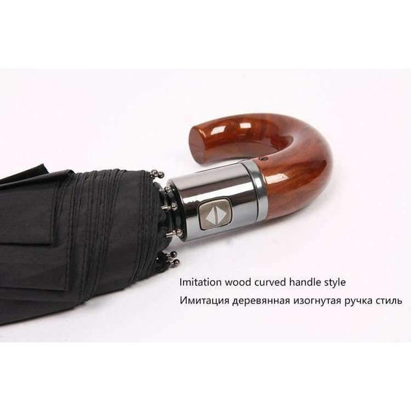 Planet Gates B / China English style Umbrella Men Automatic 10Ribs Strong WindResistant 3 Folding Umbrella Rain Business Male Quality Parasol