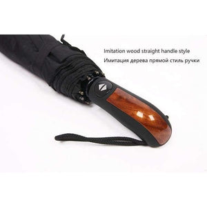 Planet Gates B / China English style Umbrella Men Automatic 10Ribs Strong WindResistant 3 Folding Umbrella Rain Business Male Quality Parasol