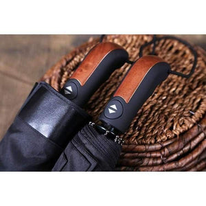 Planet Gates B / China English style Umbrella Men Automatic 10Ribs Strong WindResistant 3 Folding Umbrella Rain Business Male Quality Parasol