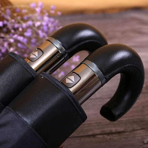 Planet Gates B / China English style Umbrella Men Automatic 10Ribs Strong WindResistant 3 Folding Umbrella Rain Business Male Quality Parasol