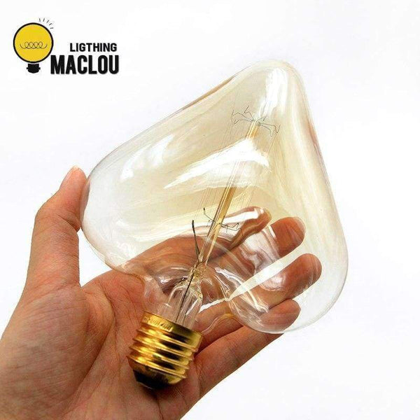 Planet Gates B / E27 Vintage Dekorativní Žárovka E27 220V 40W Hvězda Srdce Žárovka Retro Edison Flame Žárovka Vánoční Vnitřní Pro Bytové Dekorace