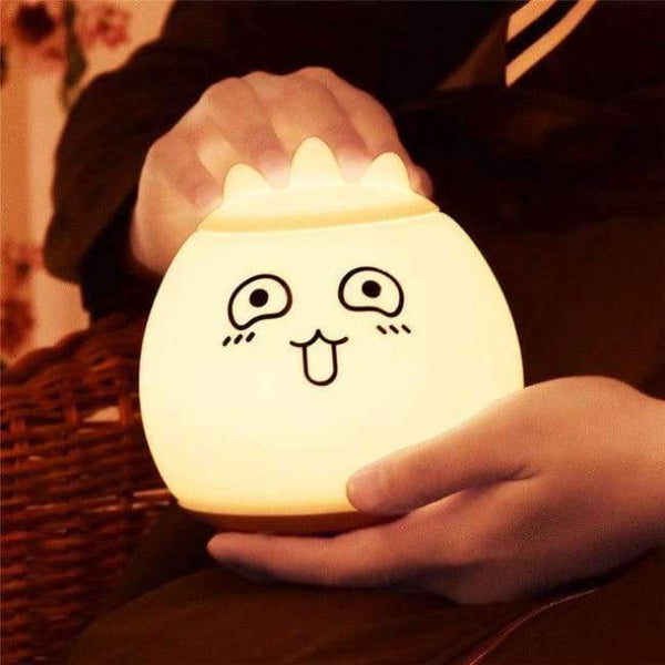 Planet Gates B Lamp Ins Hot Novelty LED Rechargeable Silicone Night Light Children's Cartoon Octopus Bedside Lamp Creative Night Light For Kids Gift