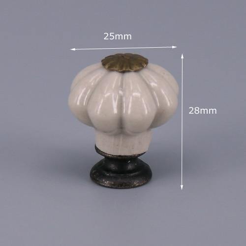 One Piece Small/Large Pumpkin cabinet knob door handles furniture Dresser drawer handle Pulls