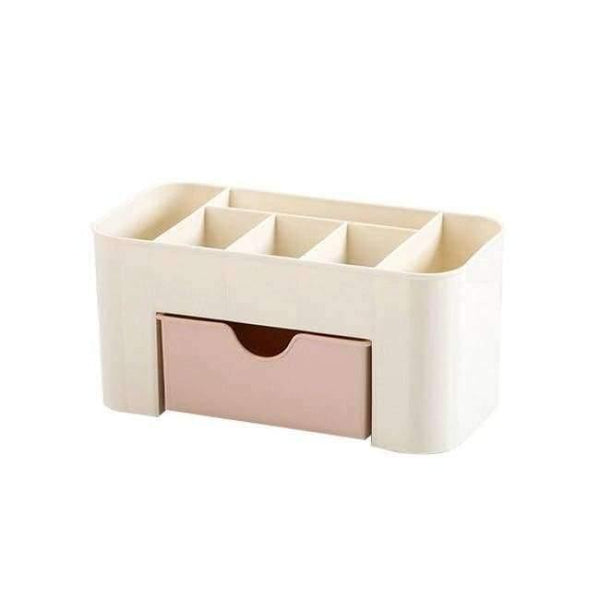 Planet Gates B Pink Office Organizer Box Makeup Cosmetic Holder Make Up Tools Storage Boxes Brush Stationery Case Jewelry Display Rack Organization