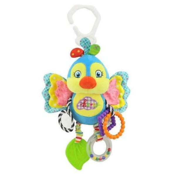 Planet Gates B Plush Baby Stroller Hanging Developing Toys Animal Rattle Bed Bell Infant Baby Comfort Toys for Girls Musical Toys for Children