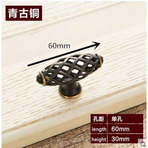 Planet Gates B Retro birdcage design cabinet cupboard kitchen drawer door handle knobs pulls,furniture hardware accessories.
