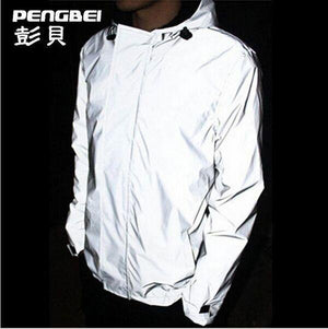 Planet Gates b / S Winter plus size 4xl waterproof 3m reflective jacket men clothes baseball coats windbreaker