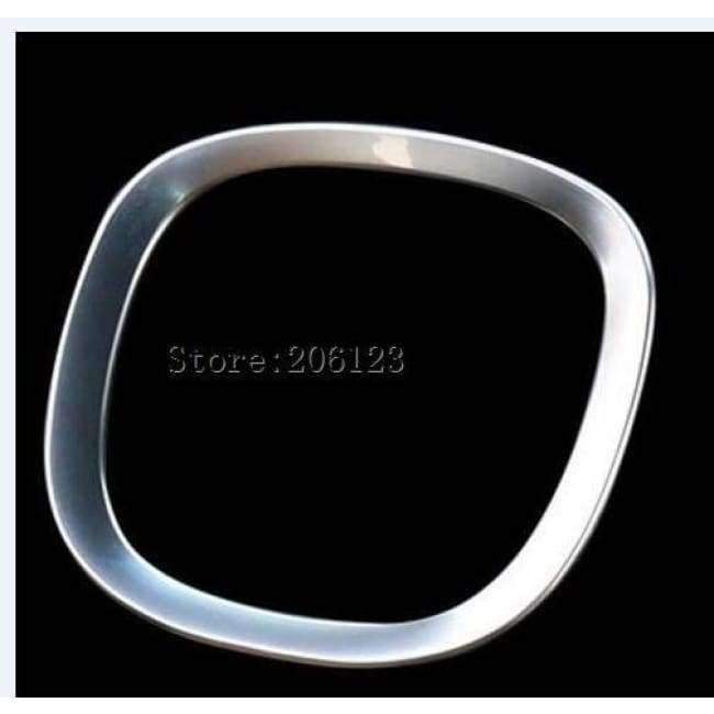 Planet Gates a Steering Wheel Frame Decoration Cover Trim For Volvo S90  2018 2019 Chrome ABS Car interior accessories