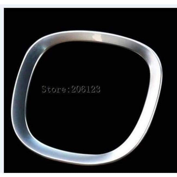 Planet Gates b Steering Wheel Frame Decoration Cover Trim For Volvo S90  2018 2019 Chrome ABS Car interior accessories