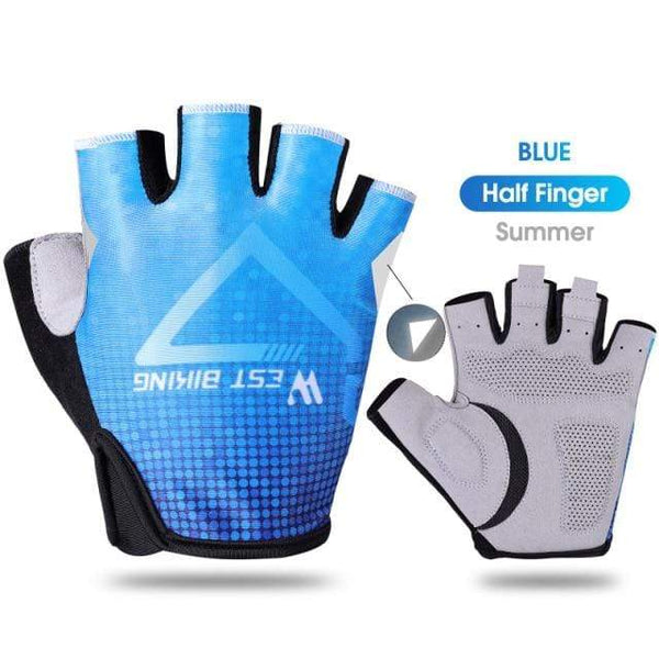 Planet Gates B Style Half Finger 2 / XL / China Cycling Gloves Full Finger MTB Road Bike Bicycle Gloves Summer Gel Sports Gloves Men Women Bike Equipment