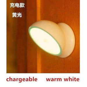 Planet Gates B / White Creative 360 degree rotation LED wireless wall lamp table Bedside bedroom night lamp kids Indoor novelty night light