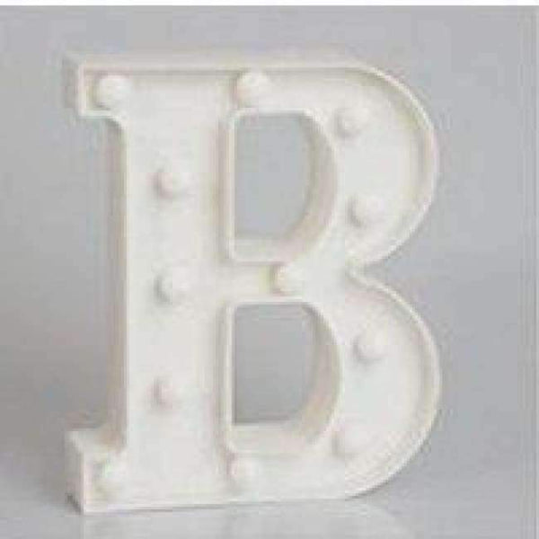 Planet Gates B Words DIY Lights Wedding Christmas Birthday Party Decor Letter LED Lights