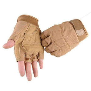Planet Gates B Yellow / XL Army Tactical Half finger Bicycle Glove Camouflage Men Women Military Outdoor Sports Climbing Fitness Gloves Special Forces S64