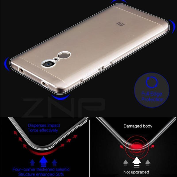 Planet Gates B ZNP Ultra Thin Soft transparent TPU Case For Xiaomi Redmi Note 4 4X Pro silicone Case Cover For Redmi Note 4X Phone Shell Coque