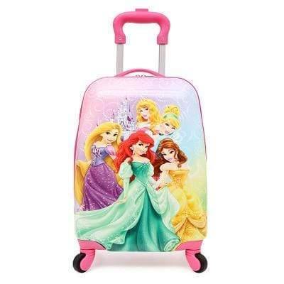 Planet Gates B1 / 16" Cartoon Kids Travel Trolley Bags Suitcase For Kids Children Luggage Suitcase Rolling Case Travel Bag On Wheels