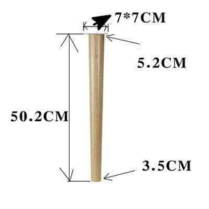 Durable Solid Wood Furniture Feet Oak Wooden Sofa leg Multipurpose Cabinet Table Stool Support Feet Furniture Parts Accessories