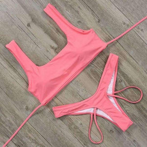 Planet Gates B1912PI / L Sexy One Piece Swimsuit 2018 Hollow Out Bandage Swimwear Women Solid Padded Bathing Suit Monokini Backless Bodysuits